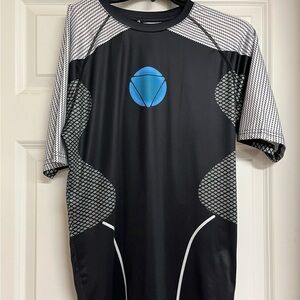 Marvel Avengers Iron Man Tony Stark compression shirt